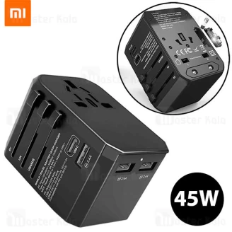آداپتور چهار پورت و مبدل برق چندکاره شیائومی Xiaomi 90 Combo Multi-Function Conversion Plug