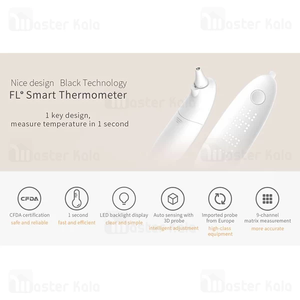تب سنج Xiaomi Fanmi Smart Ear Thermometer LED Digital Display Temperature