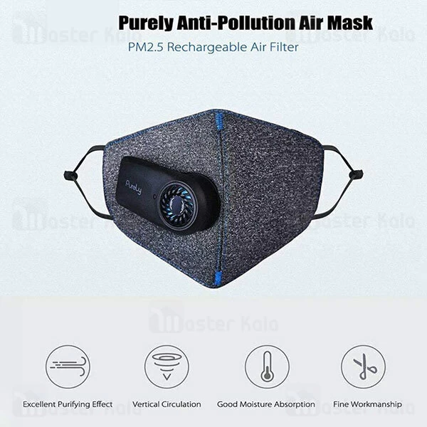 ماسک فیلتردار شیائومی Xiaomi Purely Electric Face Mask Pm2.5 HZSN001