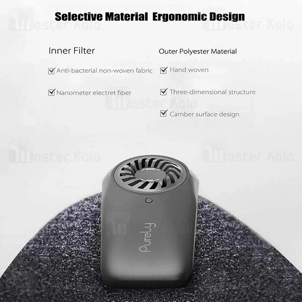 ماسک فیلتردار شیائومی Xiaomi Purely Electric Face Mask Pm2.5 HZSN001