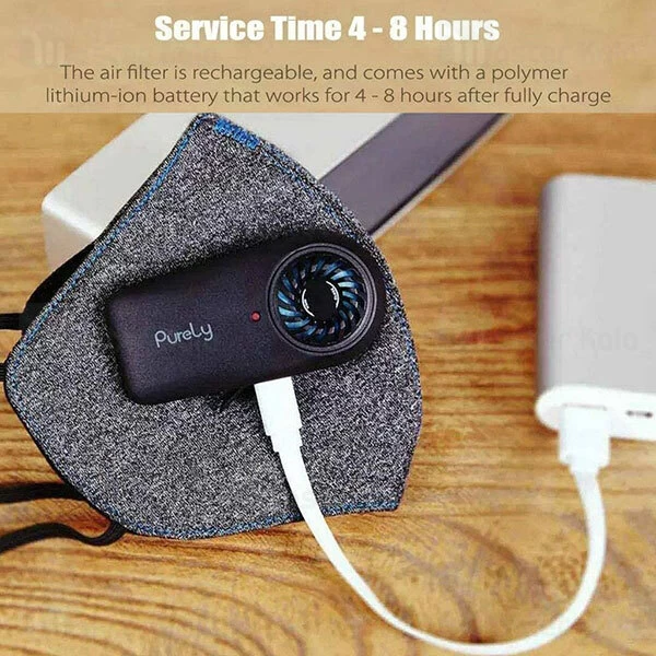 ماسک فیلتردار شیائومی Xiaomi Purely Electric Face Mask Pm2.5 HZSN001
