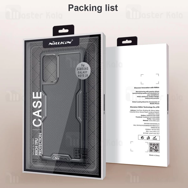 قاب محافظ Samsung Galaxy Note 20 Nillkin Tactics Riich TPU Case