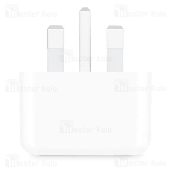 آداپتور شارژر اصلی اپل Apple A1696 MU7W2ZP/A 18W Type C دارای پورت تایپ سی
