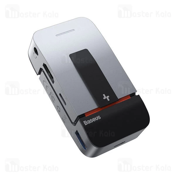 هاب و استند بیسوس Baseus Armor Age Type C MultiFunctional HUB CAHUB-AJ0G مناسب برای MacBook Pro