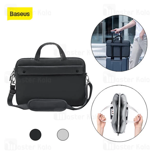 کیف لپ تاپ بیسوس Baseus Basics Series 16 inch Shoulder Computer Bag LBJN-H0G سایز 16 اینچ