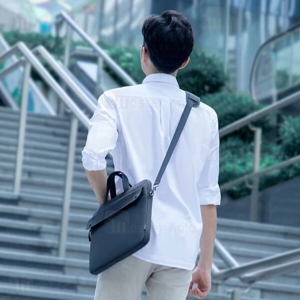 کیف لپ تاپ بیسوس Baseus Basics Series 16 inch Shoulder Computer Bag LBJN-H0G سایز 16 اینچ