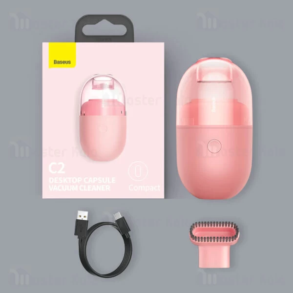 جارو شارژی بیسوس Baseus C2 Desktop Capsule Vacuum Cleaner CRXCQC2-02