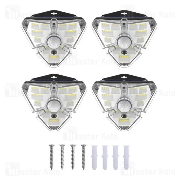 چراغ دیواری بیسوس Baseus DGNEN-B01 Energy Collection Series Solar Body Sensor Wall Lamp سنسور حرکت