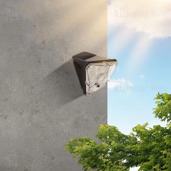 چراغ دیواری بیسوس Baseus DGNEN-B01 Energy Collection Series Solar Body Sensor Wall Lamp سنسور حرکت