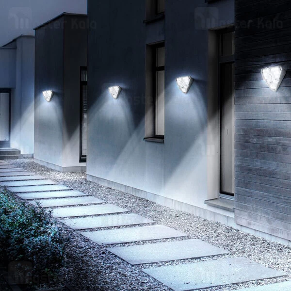 چراغ دیواری بیسوس Baseus DGNEN-B01 Energy Collection Series Solar Body Sensor Wall Lamp سنسور حرکت