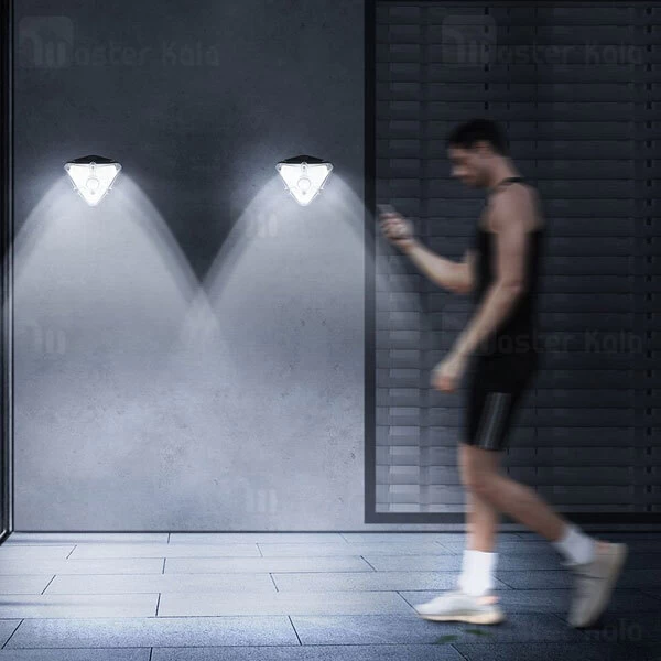 چراغ دیواری بیسوس Baseus DGNEN-B01 Energy Collection Series Solar Body Sensor Wall Lamp سنسور حرکت