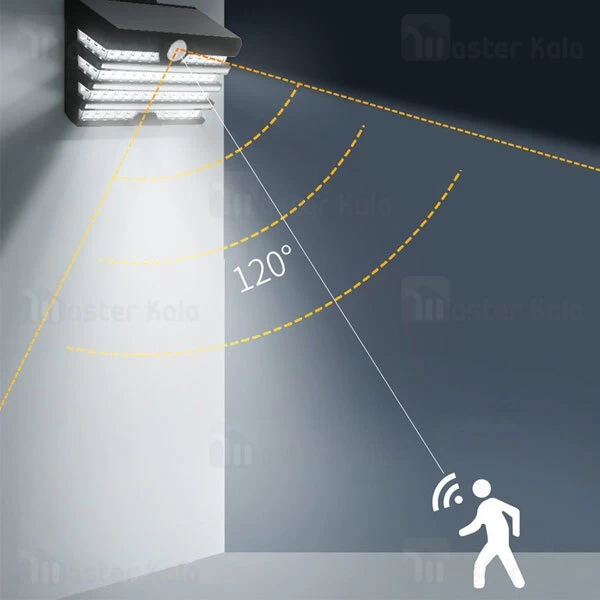 چراغ دیواری بیسوس Baseus DGNEN-C01 Energy Collection Series Solar Body Sensor Wall Lamp سنسور حرکت