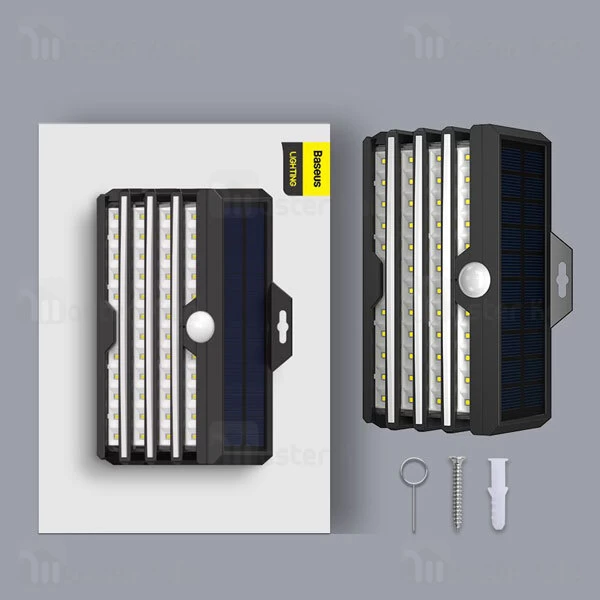 چراغ دیواری بیسوس Baseus DGNEN-C01 Energy Collection Series Solar Body Sensor Wall Lamp سنسور حرکت