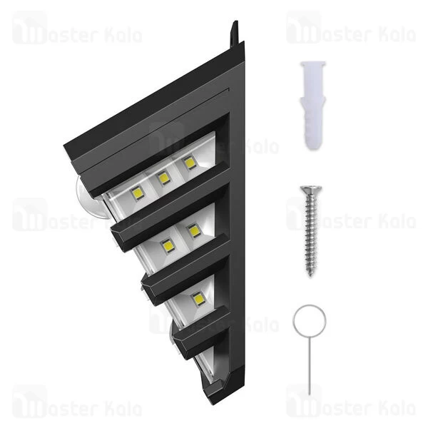 چراغ دیواری بیسوس Baseus DGNEN-C01 Energy Collection Series Solar Body Sensor Wall Lamp سنسور حرکت