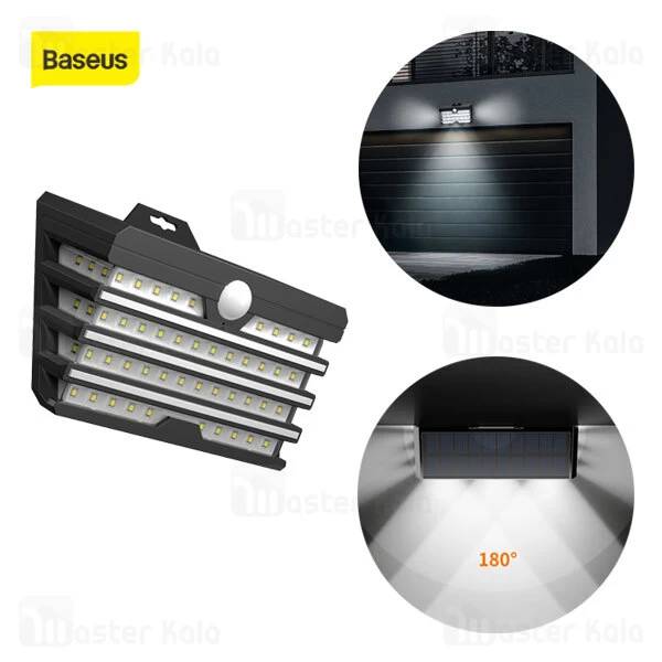 چراغ دیواری بیسوس Baseus DGNEN-C01 Energy Collection Series Solar Body Sensor Wall Lamp سنسور حرکت