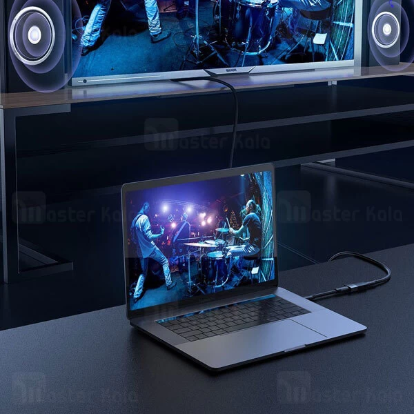 مبدل اکستندر HDMI بیسوس Baseus HDMI Signal Extender CAFDQ-0G