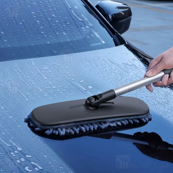 فرچه دستی شست و شوی ماشین بیسوس Baseus Handy Car Home Dual-use Mop CRTB-01 با دسته 60 سانتی