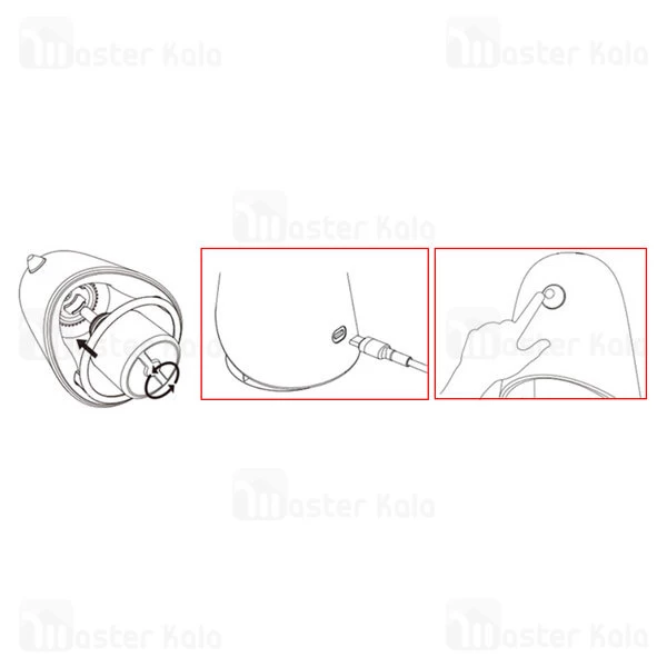 چراغ حشره کش بیسوس Baseus Hongyan Electric Mosquito Repellent ACMWD-YA02 همراه مایع حشره کش