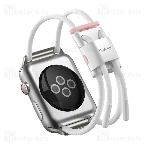 بند ساعت اپل واچ بیسوس Baseus Cord Watch Strap for Apple Watch Series 3/4/5 38mm/40mm LBAPWA4-AGY