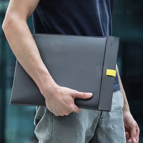 کیف چرمی بیسوس Baseus Let's Go Traction Computer Liner Bag LBQY-B24 سایز 16 اینچ