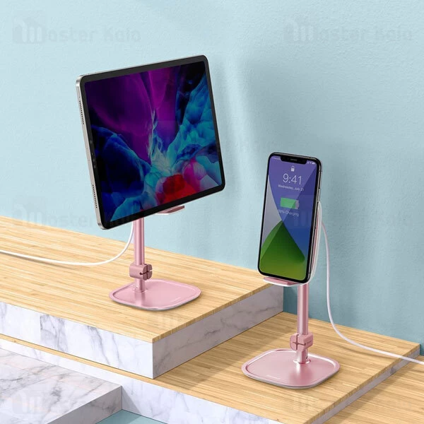 پایه نگهدارنده و شارژر وایرلس بیسوس Baseus Literary Youth Desktop Bracket SUWY-D0S توان 15 وات