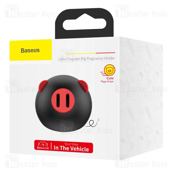 خوشبو کننده هوا بیسوس Baseus Little Fragrant Pig Fragrance Holder SUXUN-XZ01 به همراه 4 قرص معطر