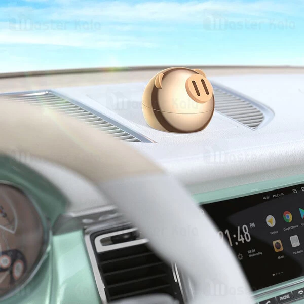 خوشبو کننده هوا بیسوس Baseus Little Fragrant Pig Fragrance Holder SUXUN-XZ01 به همراه 4 قرص معطر