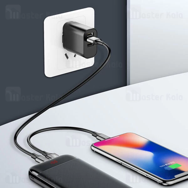 پاوربانک 20000 بیسوس Baseus Mini Cu Digital Display PPALL-CKU01 Power Bank