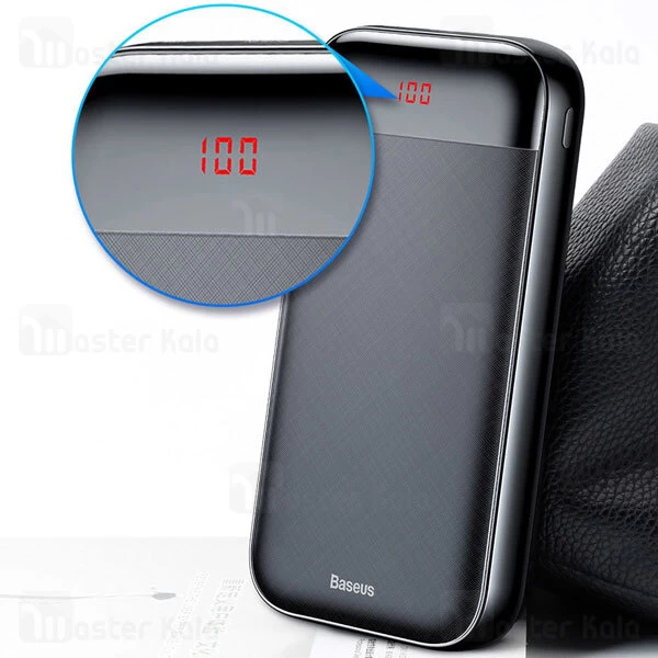 پاوربانک 20000 بیسوس Baseus Mini Cu Digital Display PPALL-CKU01 Power Bank