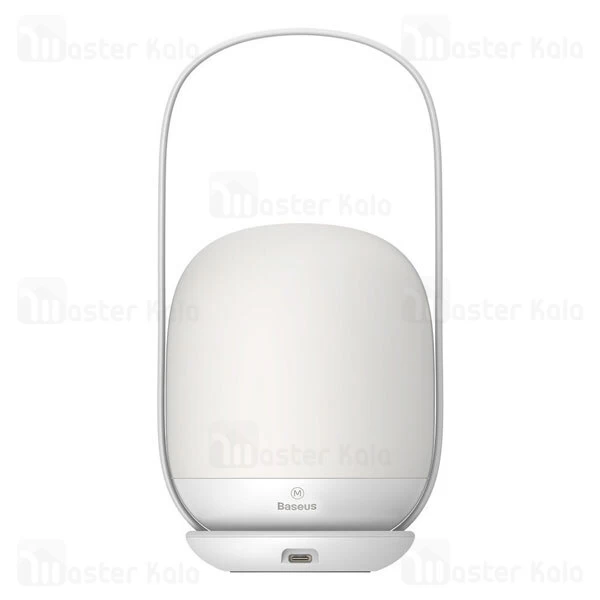 چراغ خواب بیسوس Baseus Moon-white Series Stepless Dimming Portable Lamp DGYB-A02