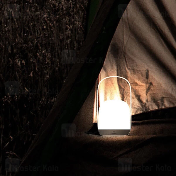 چراغ خواب بیسوس Baseus Moon-white Series Stepless Dimming Portable Lamp DGYB-A02