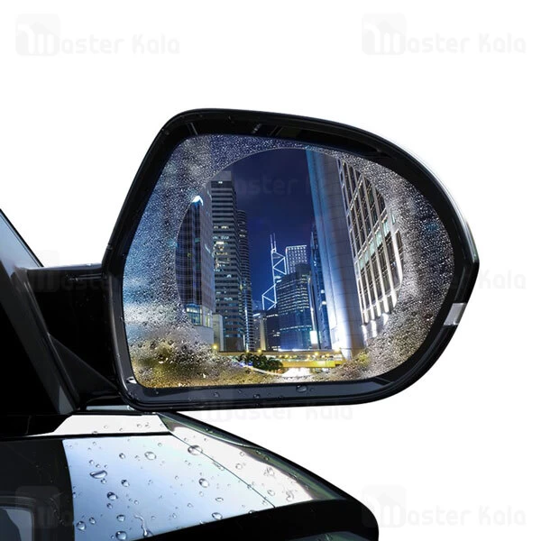 بر چسب آب گریز Baseus Rainproof Film For Car Rear-View Mirror SGFY-B02
