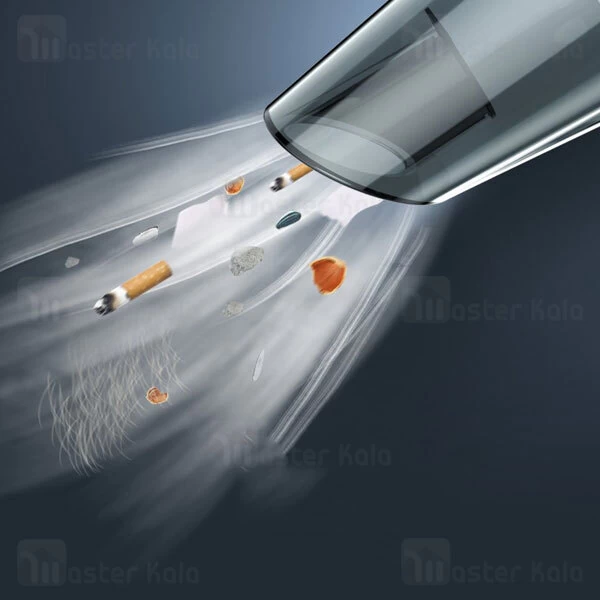 جارو برقی ماشین بیسوس Baseus Shark One H-505 Car Vacuum Cleaner ACH505-A01 CN Plug دارای باتری داخلی