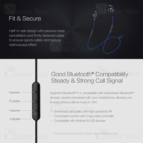 هندزفری بلوتوث Huawei Honor AM61 Sport Bluetooth Earphones