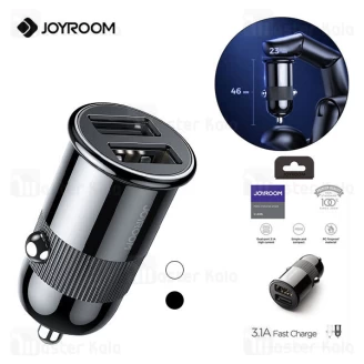 شارژر فندکی جویروم Joyroom C-A06 3.1A Dual-port Smart Car Charger