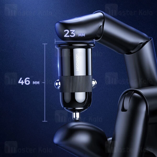 شارژر فندکی جویروم Joyroom 3.1A Dual-port Smart Car Charger C-A06