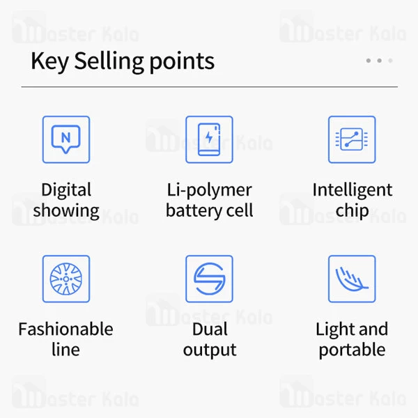 پاوربانک جویروم Joyroom D-M218 Blade Series 10000mAh Power Bank