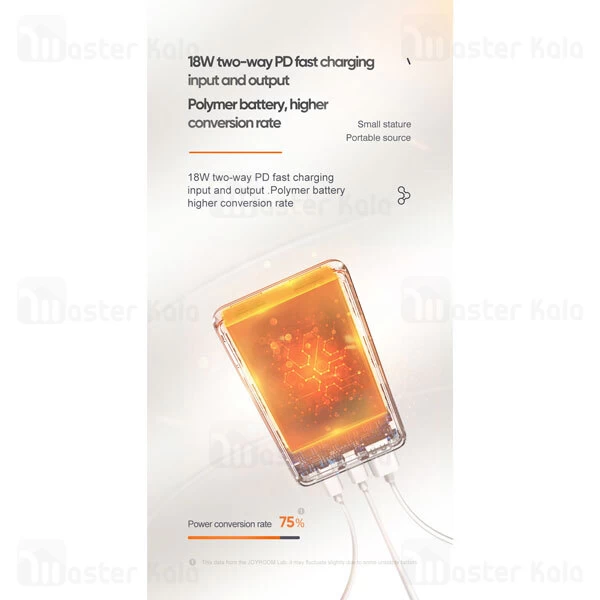 پاوربانک جویروم Joyroom D-QP182 Flash Series PD 18W 10000mAh Power Bank