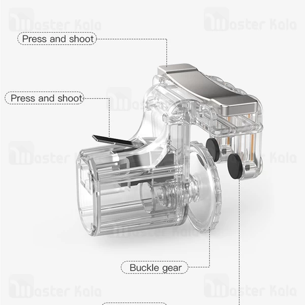 دسته بازی انگشتی جویروم Joyroom Mobile Game Controller 6 Fingers Control JR-ZS167 2PCS