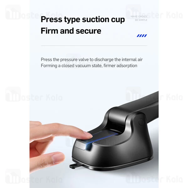 هولدر و شارژر وایرلس Joyroom JR-ZS213 Mechanical Car Mount Wireless Charger 15W