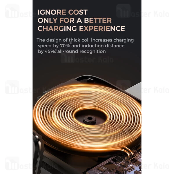 هولدر و شارژر وایرلس Joyroom JR-ZS214 Infrared Induction Wireless Charger 15W