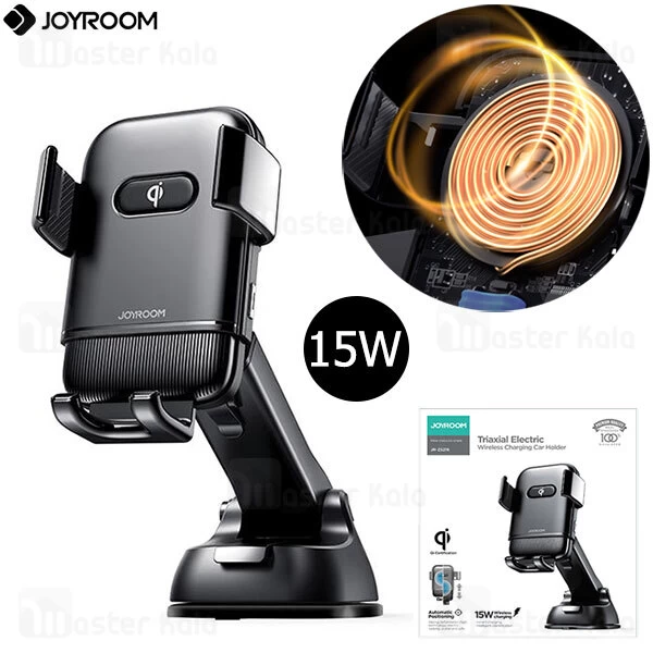 هولدر و شارژر وایرلس Joyroom JR-ZS216 Three-axis Electric Wireless Charger 15W