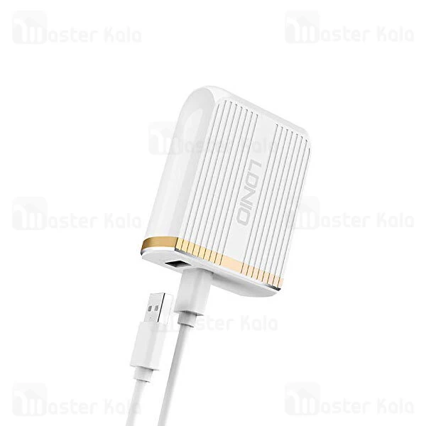 شارژر دیواری فست شارژ الدینیو LDNIO A2502Q Convert Design Travel Charger QC3.0 30W توان 30 وات