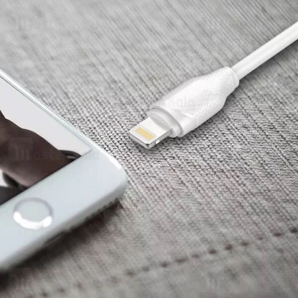 کابل لایتنینگ الدینیو LDNIO LS371 Lightning High Speed Data Cable به طول 1 متر و 2.1 آمپر