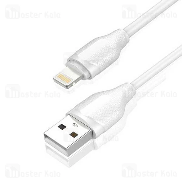 کابل لایتنینگ الدینیو LDNIO LS372 Lightning High Speed Data Cable به طول 2 متر و 2.1 آمپر
