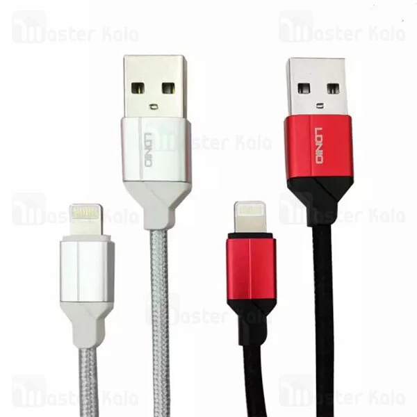 کابل لایتنینگ LDNIO LS392 Lightning 2m 2.4A