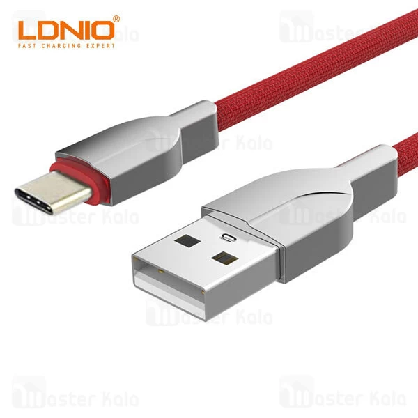کابل تایپ سی LDNIO LS412 Type C 2m 2.4A