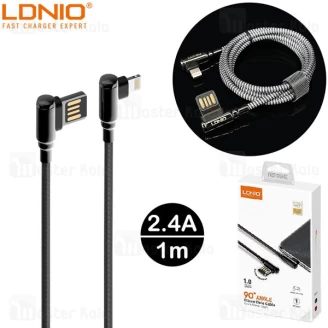 کابل لایتنینگ الدینیو LDNIO LS421 Gaming Cable طول 1 متر توان 2.4 آمپر