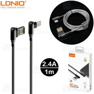 کابل Type C الدینیو LDNIO LS421 Gaming Cable طول 1 متر توان 2.4 آمپر