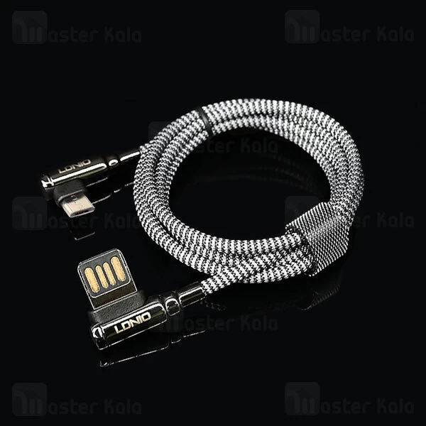 کابل میکرو یو اس بی LDNIO LS421 microUSB Gaming 1m 2.4A